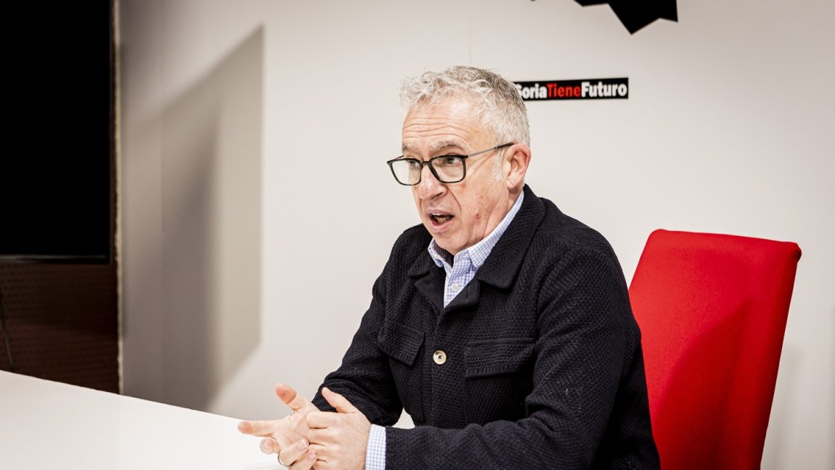 Ángel Ceña, cabeza de lista de Soria Ya en las elecciones autonómicas de Castilla y León del 15-M.