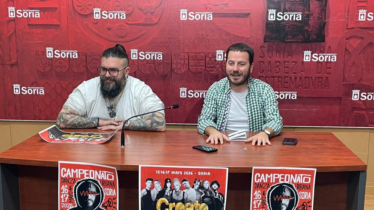 Presentación de 'Create', con 'Vicho' y Eder García.