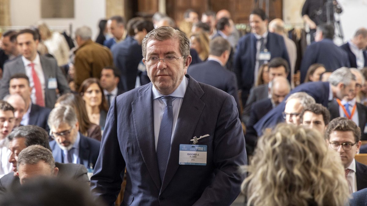 El presidente de Empresa Familiar de Castilla y León (EFCL), Isidoro Alanís