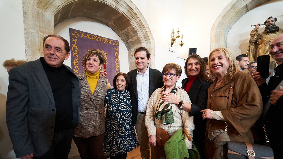 El candidato popular durante su intervención en Soria.