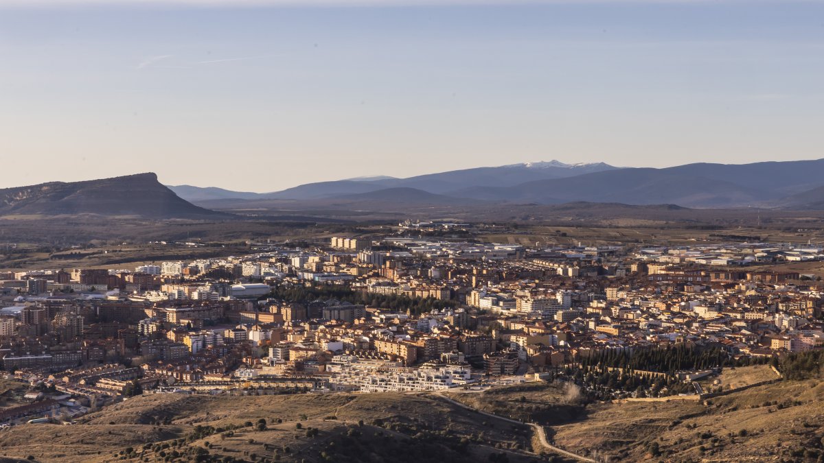 Vista de la capital.