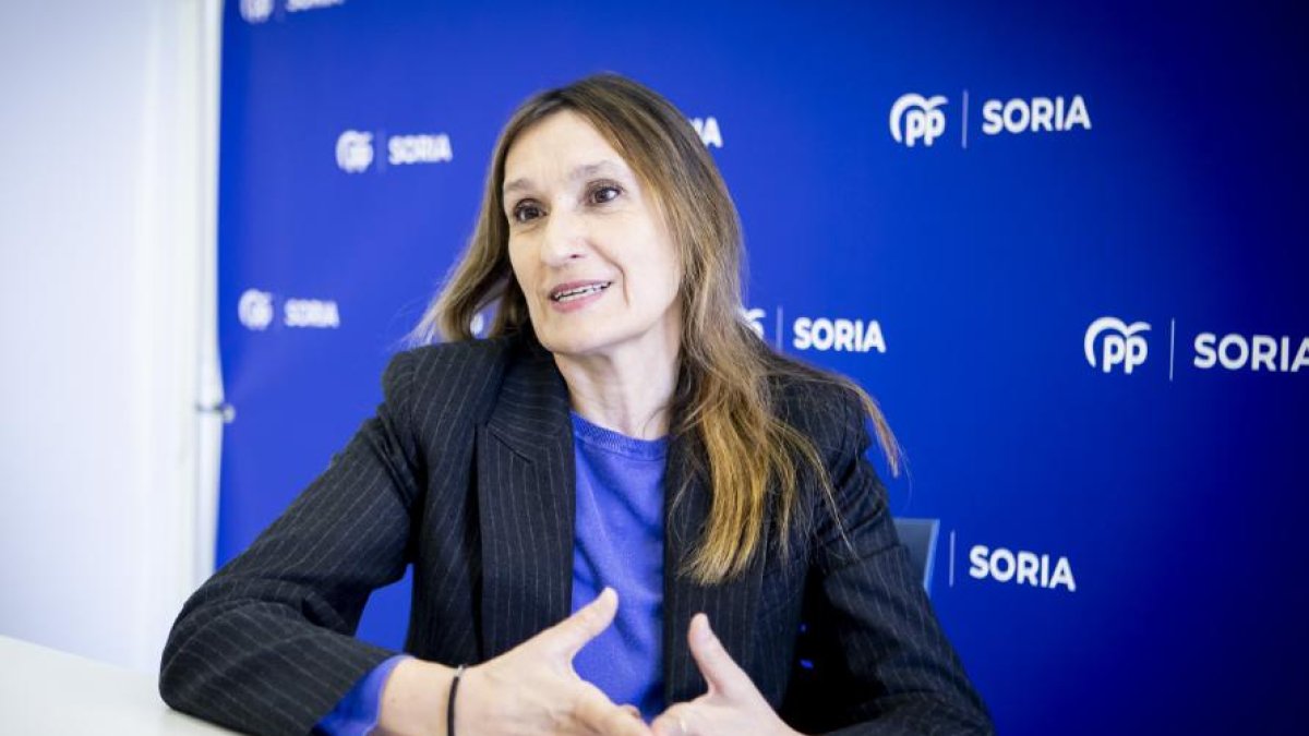 Rocío Lucas, cabeza de lista del PP por Soria.