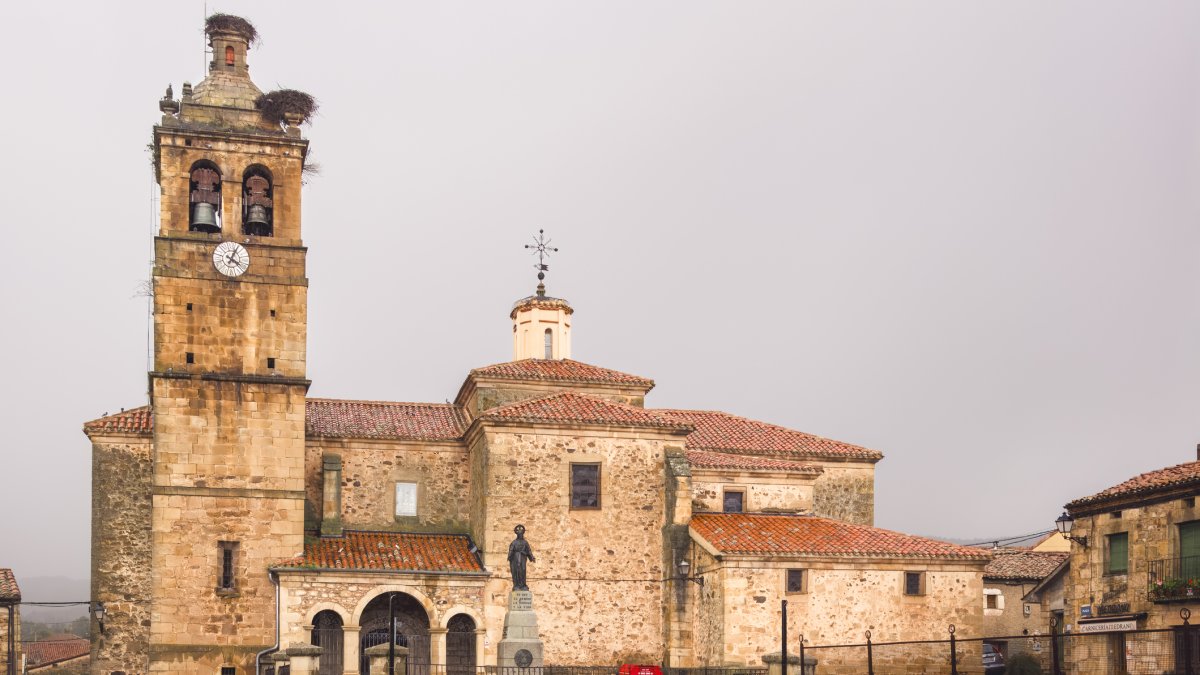 Vista de El Royo, el pequeño municipio soriano donde nació el proyecto agrícola de frambuesas de alta montaña.