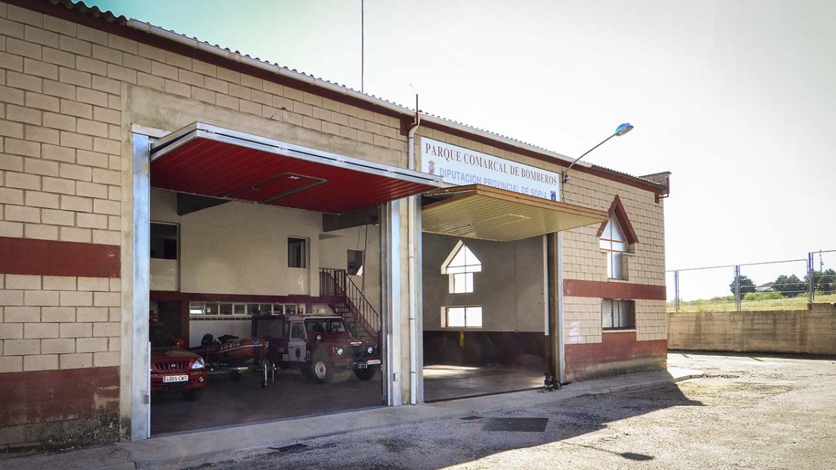 Parque de bomberos de Almazán.