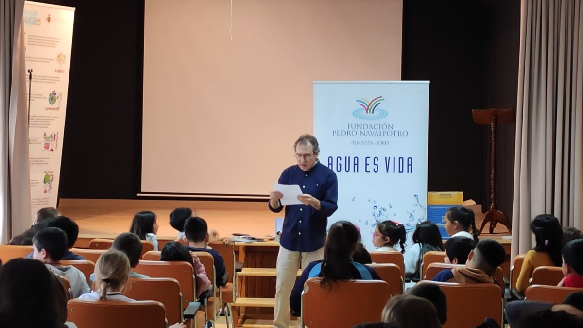 Antonio de Benito, autor del último libro impulsado por la Fundación Pedro Navalpotro.
