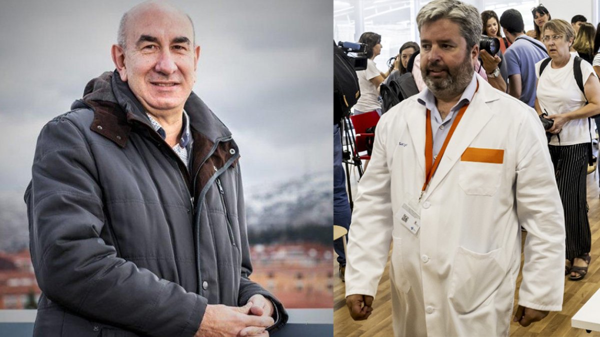 Los dos detenidos por la Guardia Civil, José Luis Vicente y Óscar Pérez.