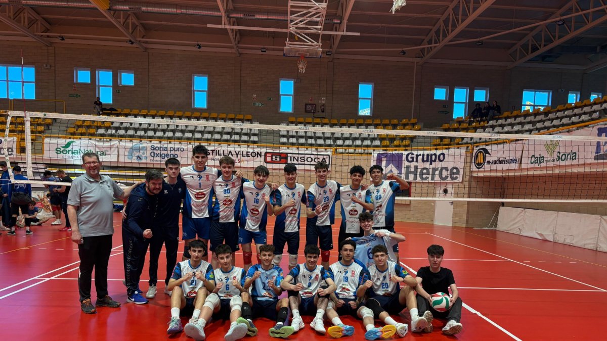 El equipo juvenil del C.V. Río Duero compitió el año pasado en casa.