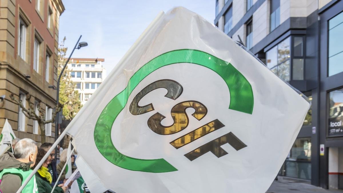 Manifestación de CSIF.