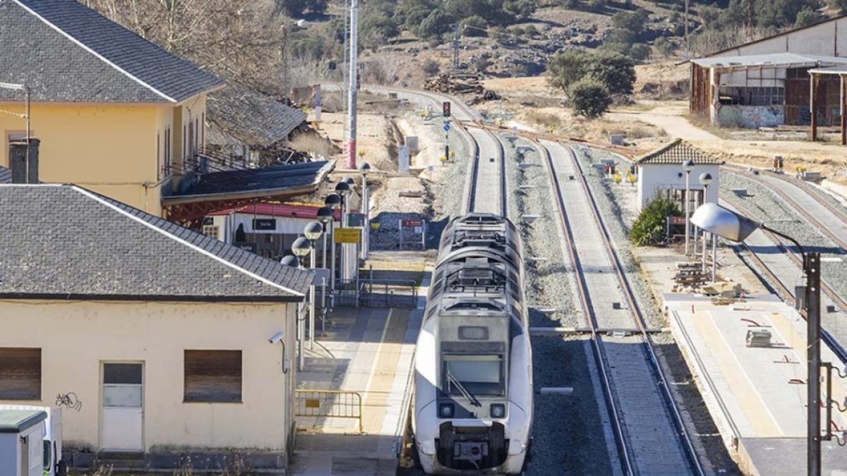 Vista de la estación del Cañuelo.