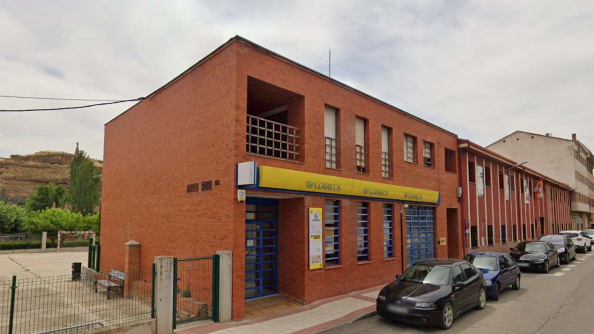 Oficina de Correos en Árcos de Jalón.