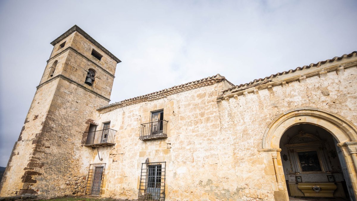 Ermita de la Monjía en Fuentetoba (Soria).