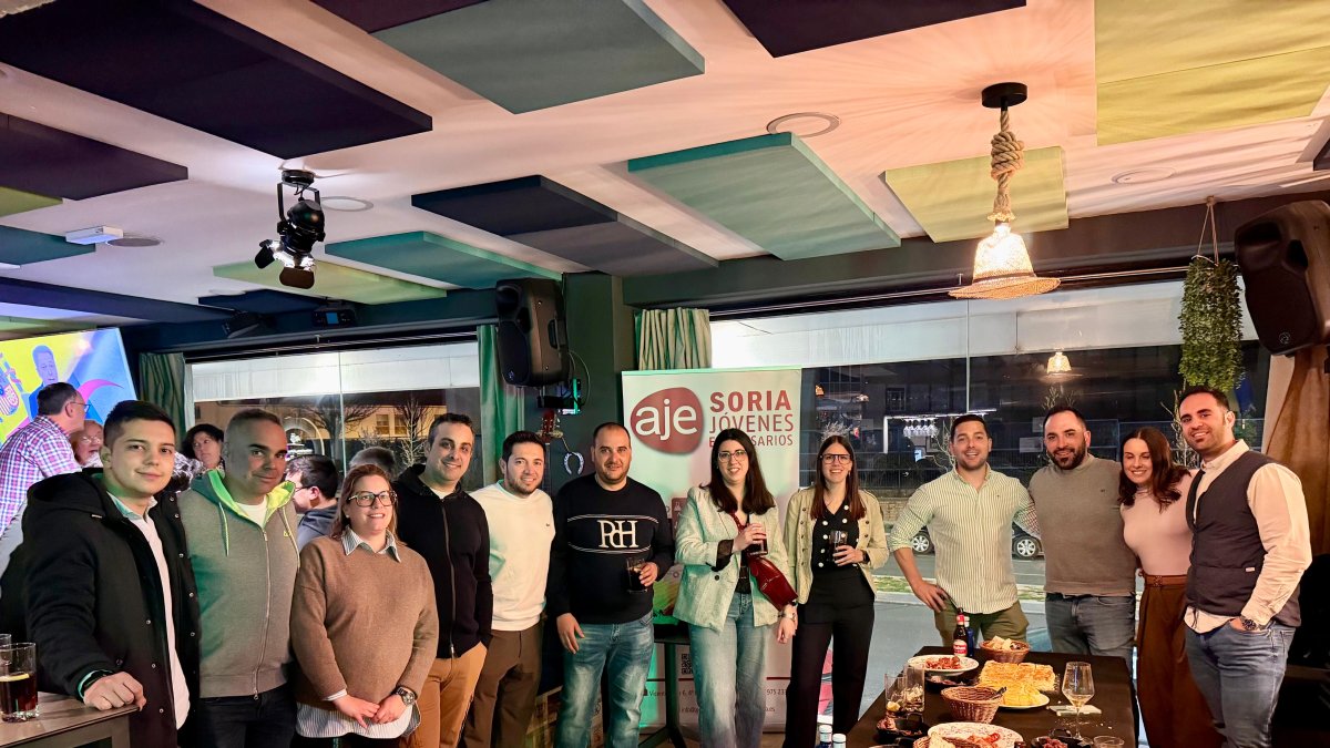 Reunión de la Asociación de Jóvenes Empresarios de Soria.