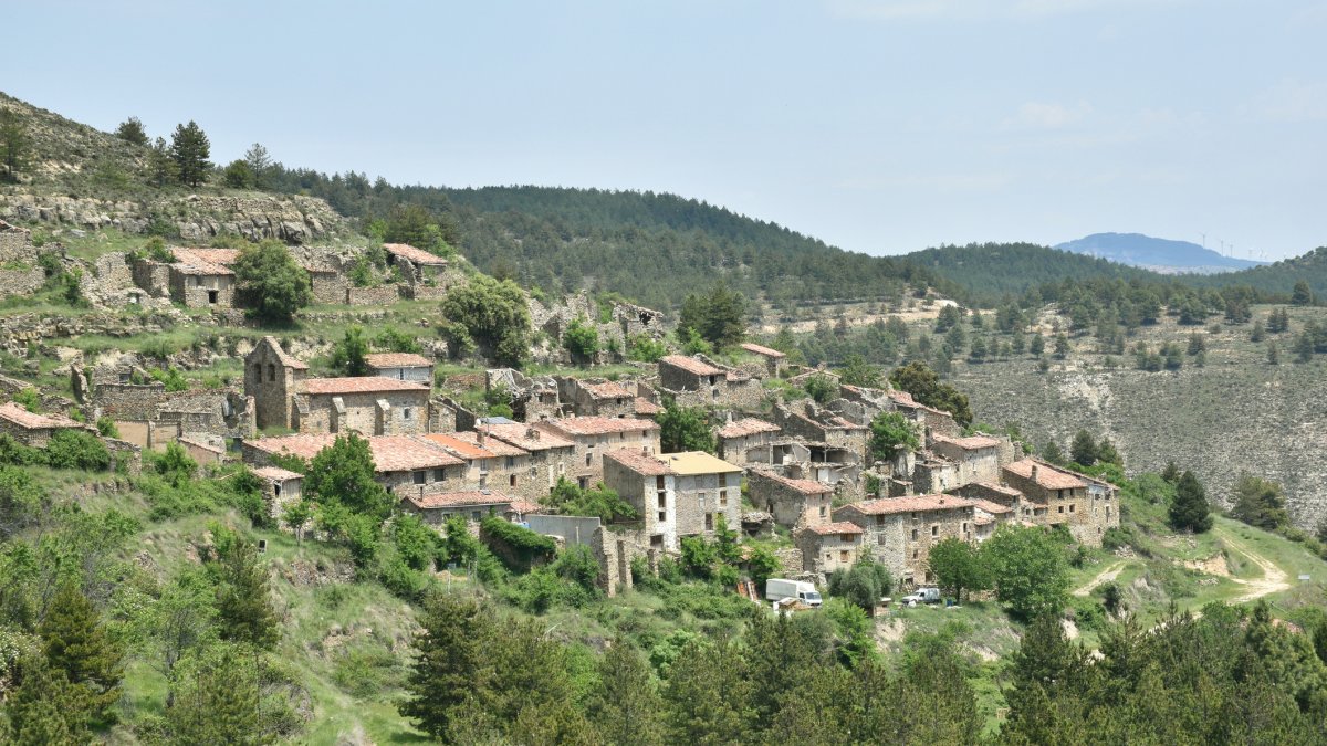 Vista panorámica del municipio de Armejún