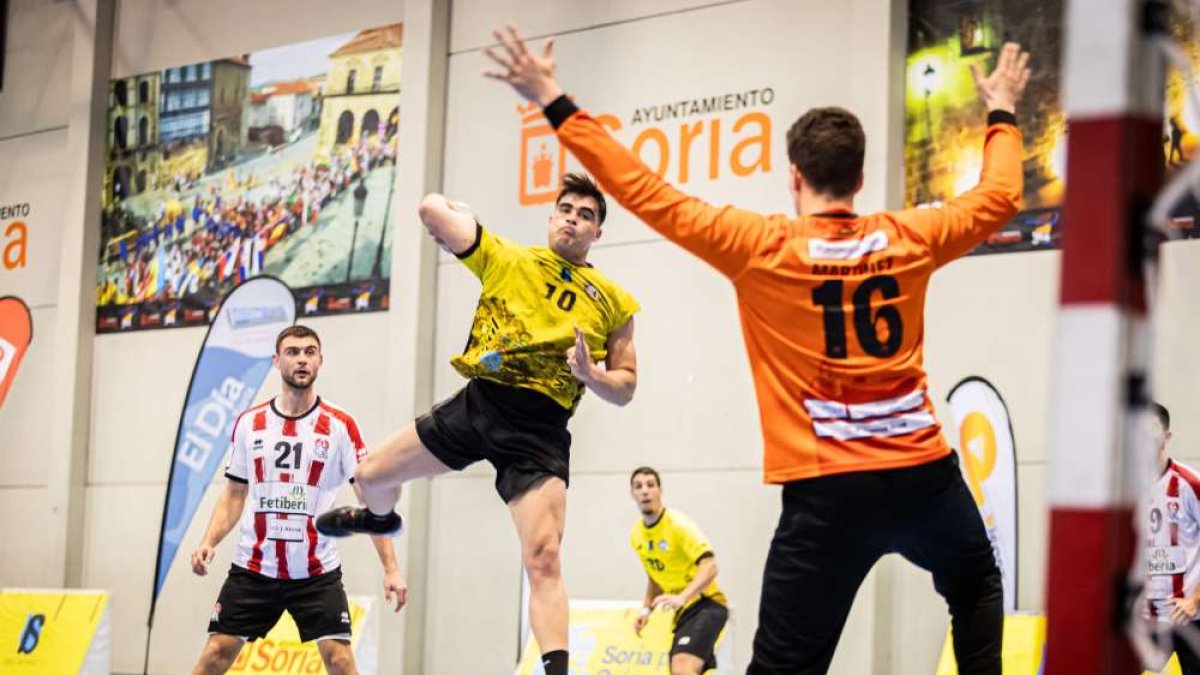 Victoria para cerrar la temporada en el San Andrés por parte del Balonmano Soria.