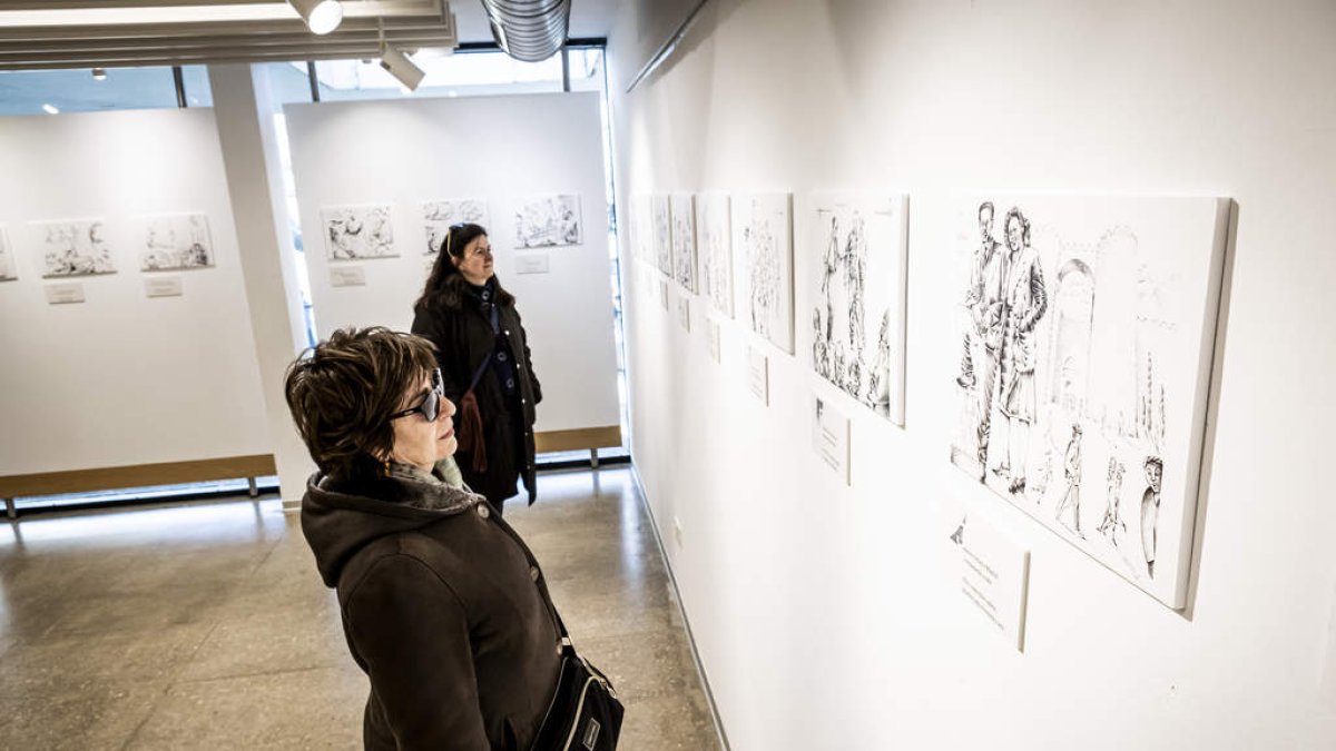 Una exposición con ilustraciones de Ignacio del Río Chicote y los textos de José María Martínez Laseca