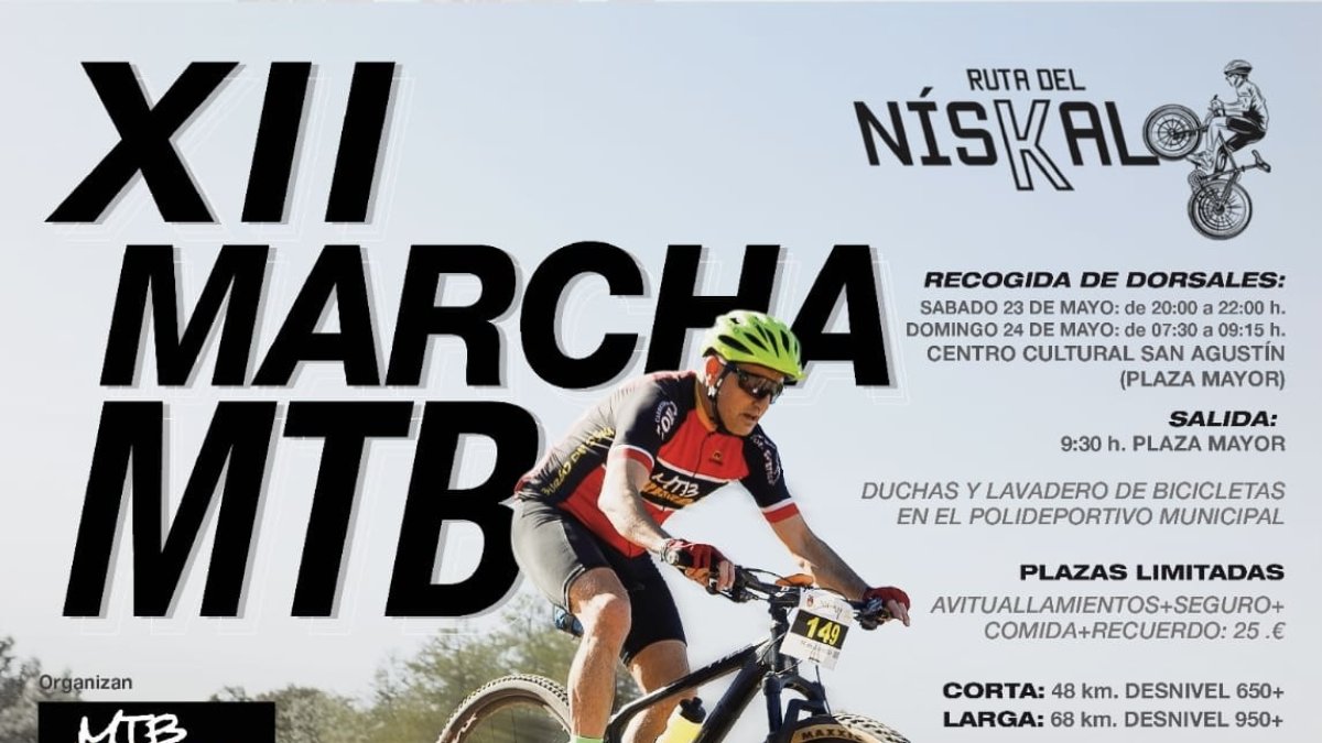 Cartel anunciador de la prueba burgense.