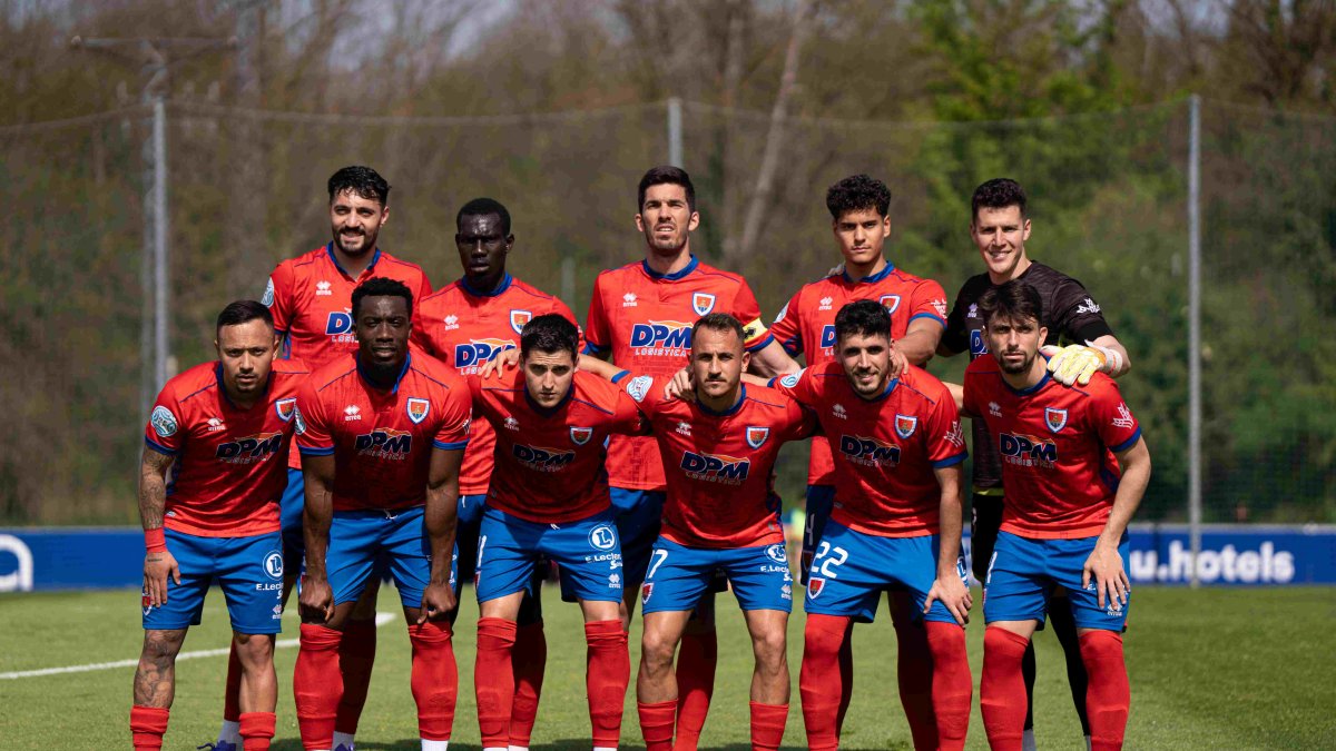 Once del Numancia el sábado en las instalaciones de El Requexón que se enfrentaba al Oviedo Vetusta.
