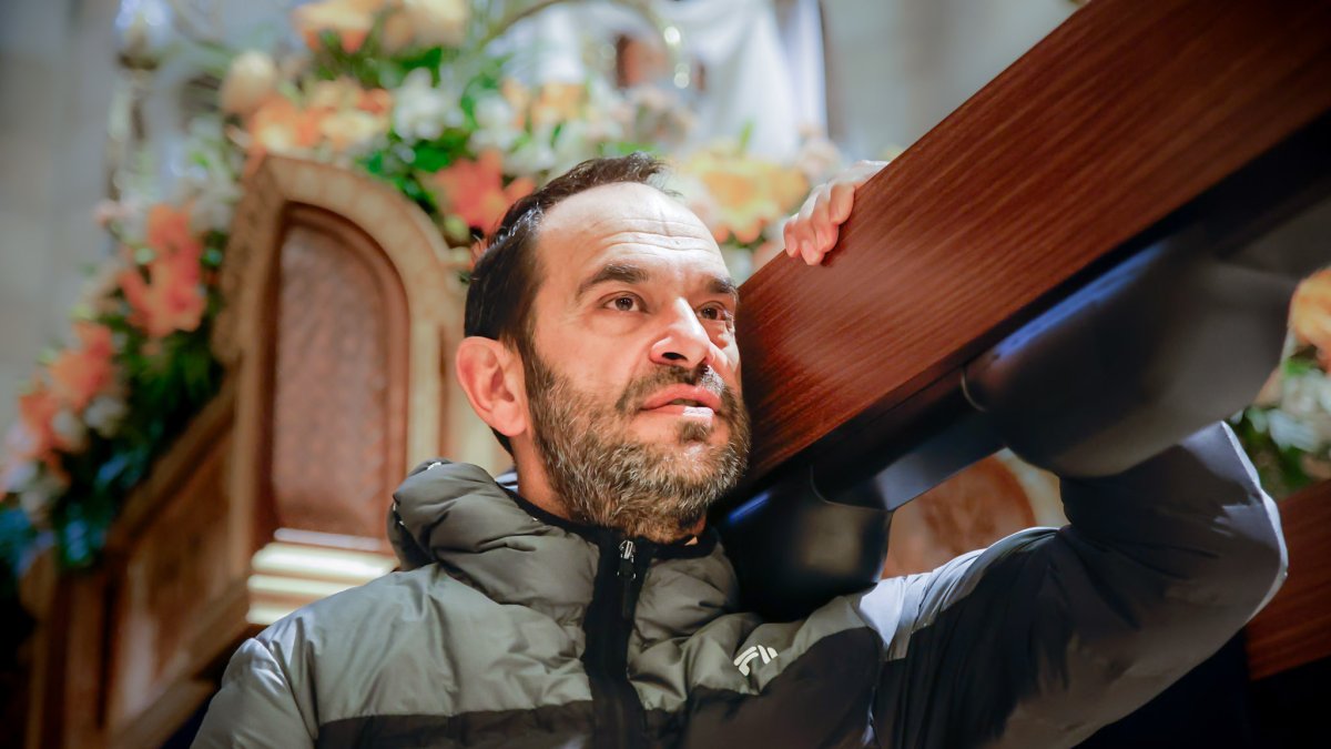 Carlos Moreno es alzador en Las Caídas.