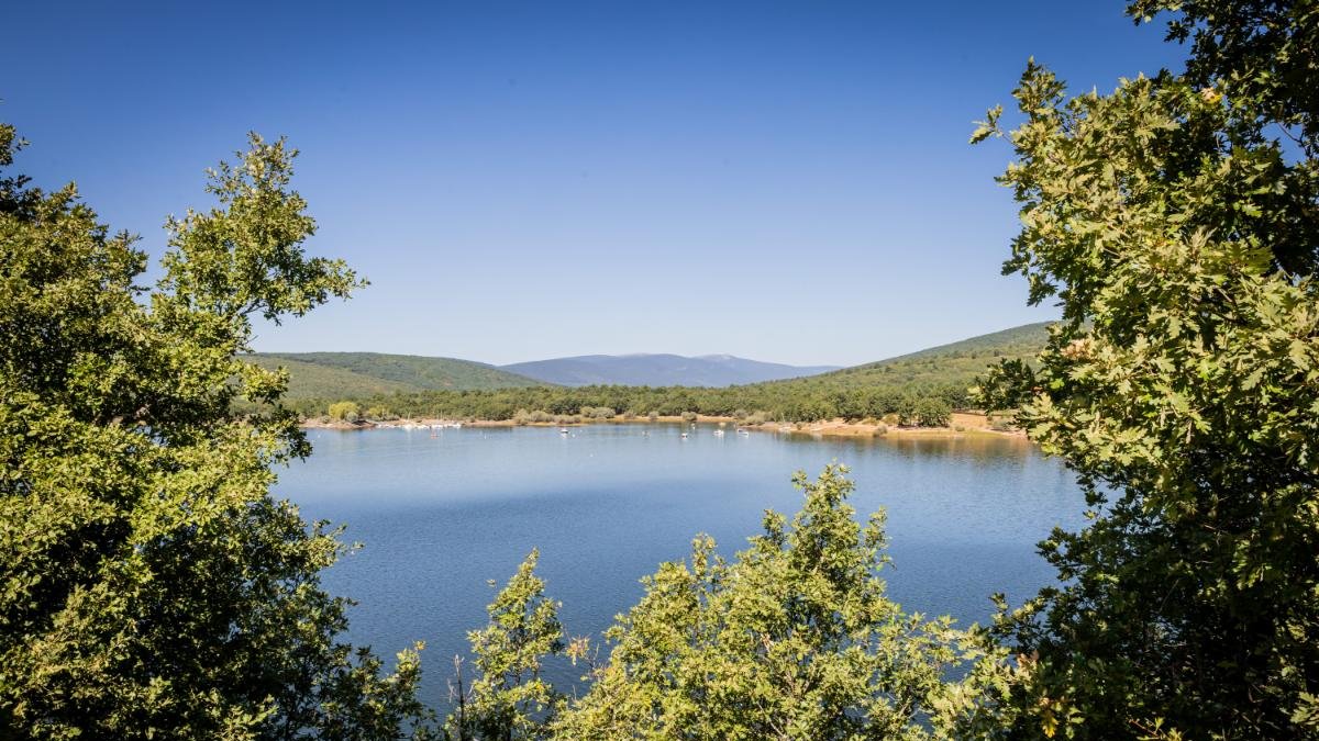 Embalse Cuerda del Pozo en la provincia de Soria.