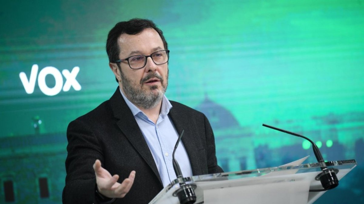 José Antonio Fúster, portavoz nacional de VOX.