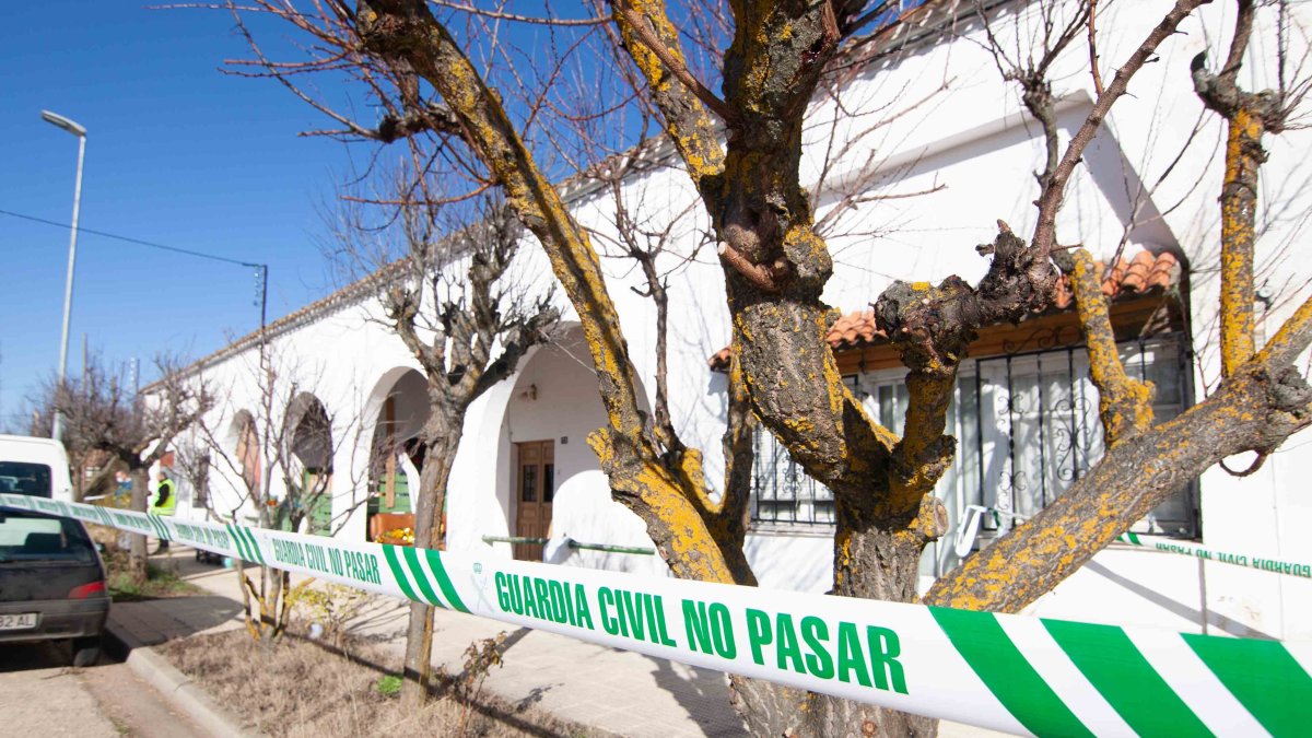 Vivienda donde ocurrió el suceso el día de Navidad de 2022.