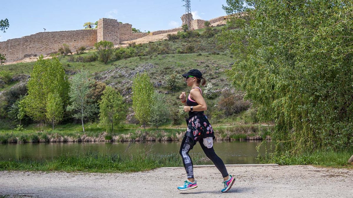 Las quedadas para correr tienen lugar en las márgenes del Duero.