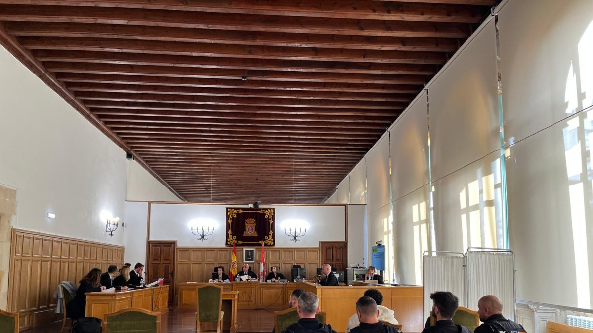 El juicio en la Audiencia Provincial de Soria.