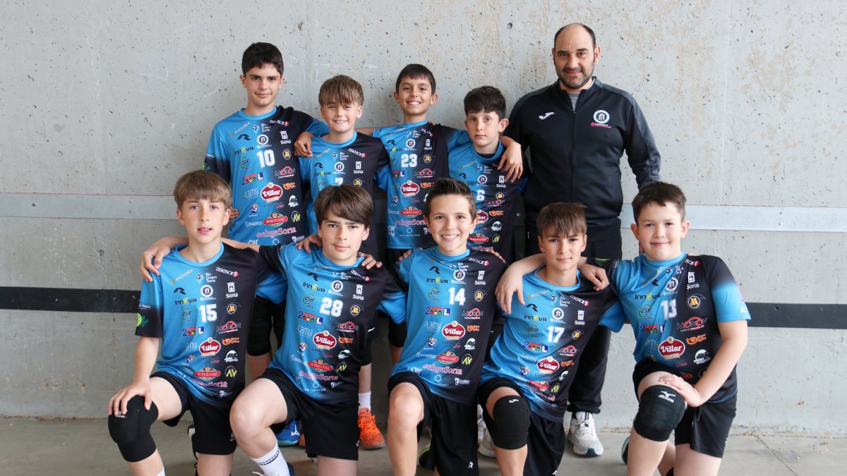 El equipo infantil del equipo soriano irá al Nacional.