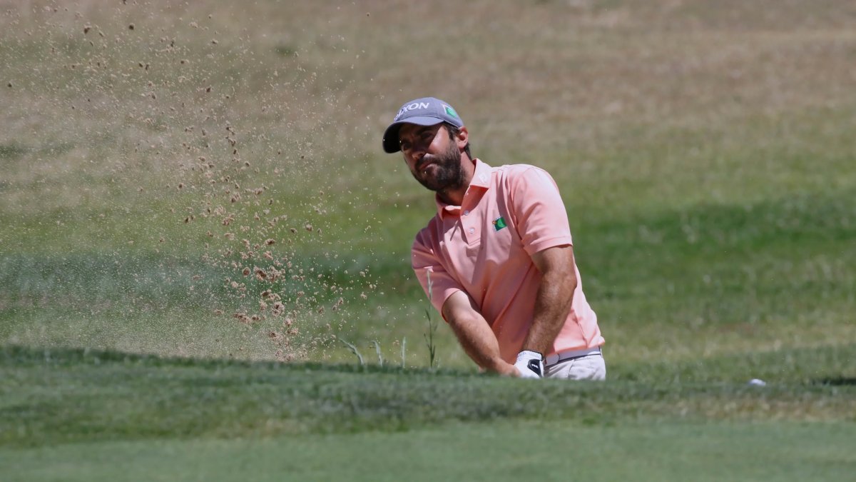 Daniel Berná durante una competición.