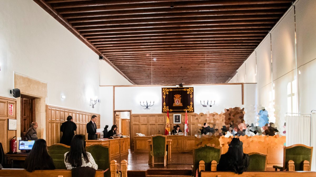 El juicio por asesinato en la Audiencia Provincial de Soria.