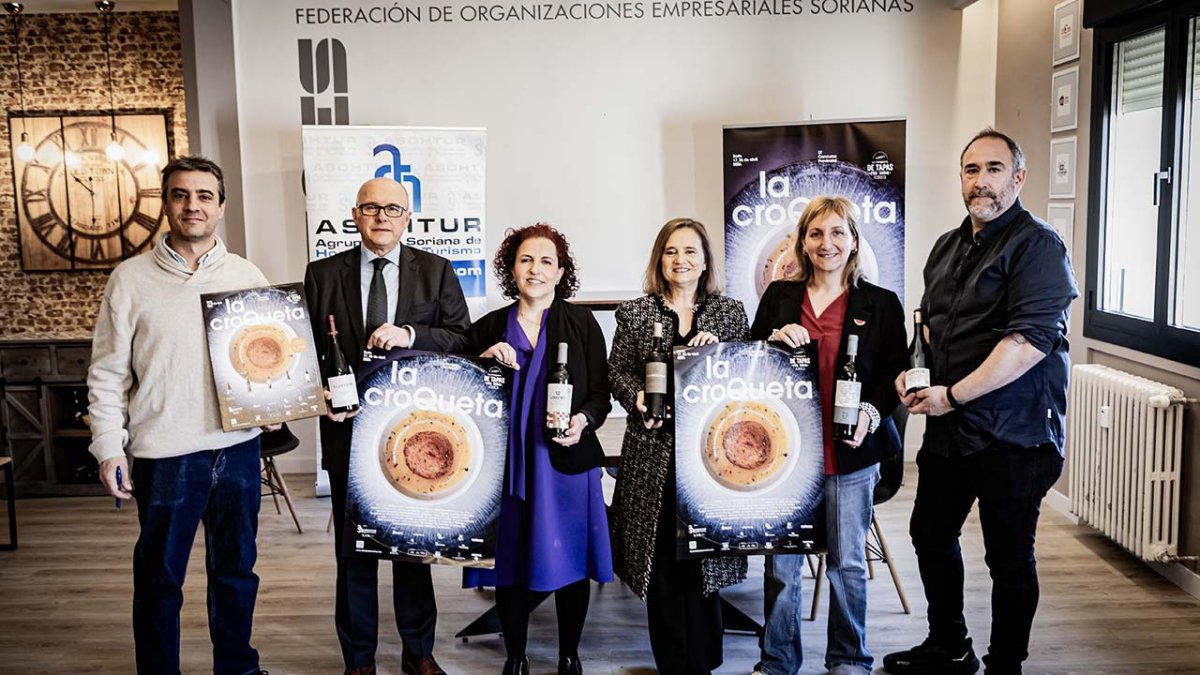 Presentación del concurso provincial de la croqueta.