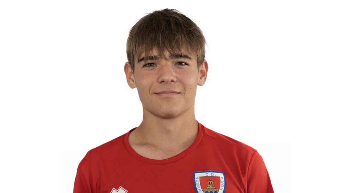 El canterano numantino, Samuel Campos.
