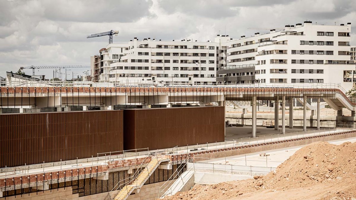 Estado de las obras del Centro de Proceso de Datos.