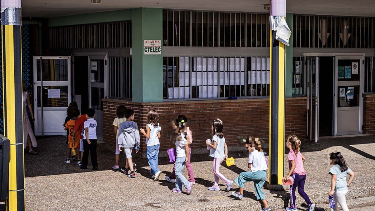Comienzo del curso escolar en una imagen de archivo.