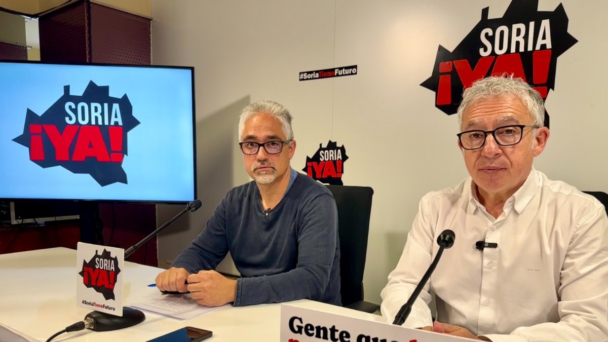 Carlos Vallejo y Ángel Ceña, de Soria Ya