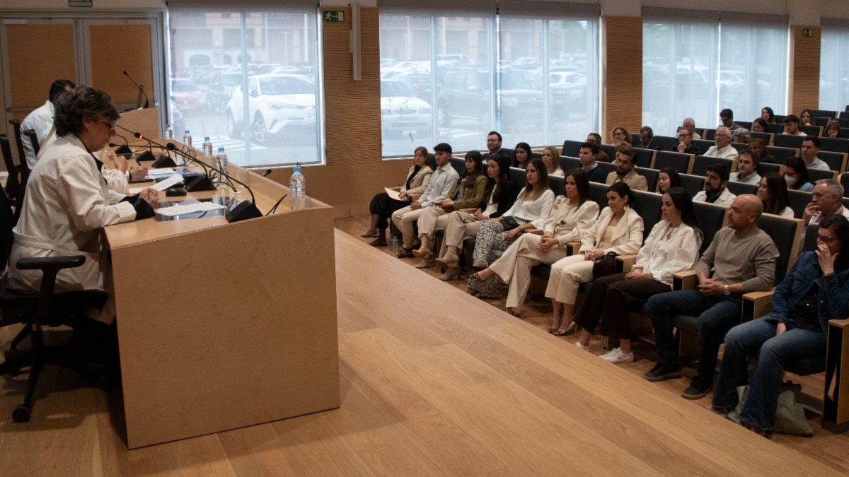 Acto de despedida de los 17 residentes que han acabado su formación en Soria.