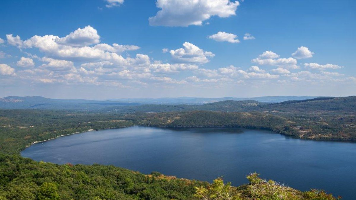 Panorámica del Lago de Sanabria.