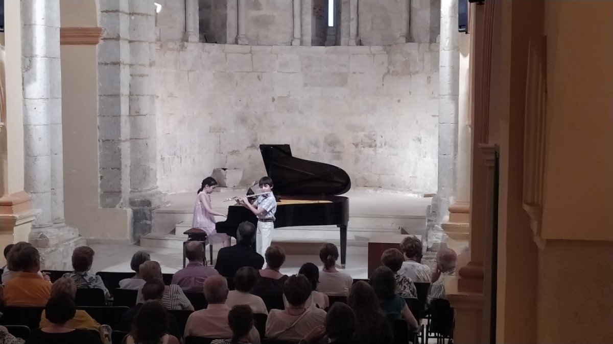 Actuación dentro de 'Jóvenes Músicos Sorianos en Concierto'.