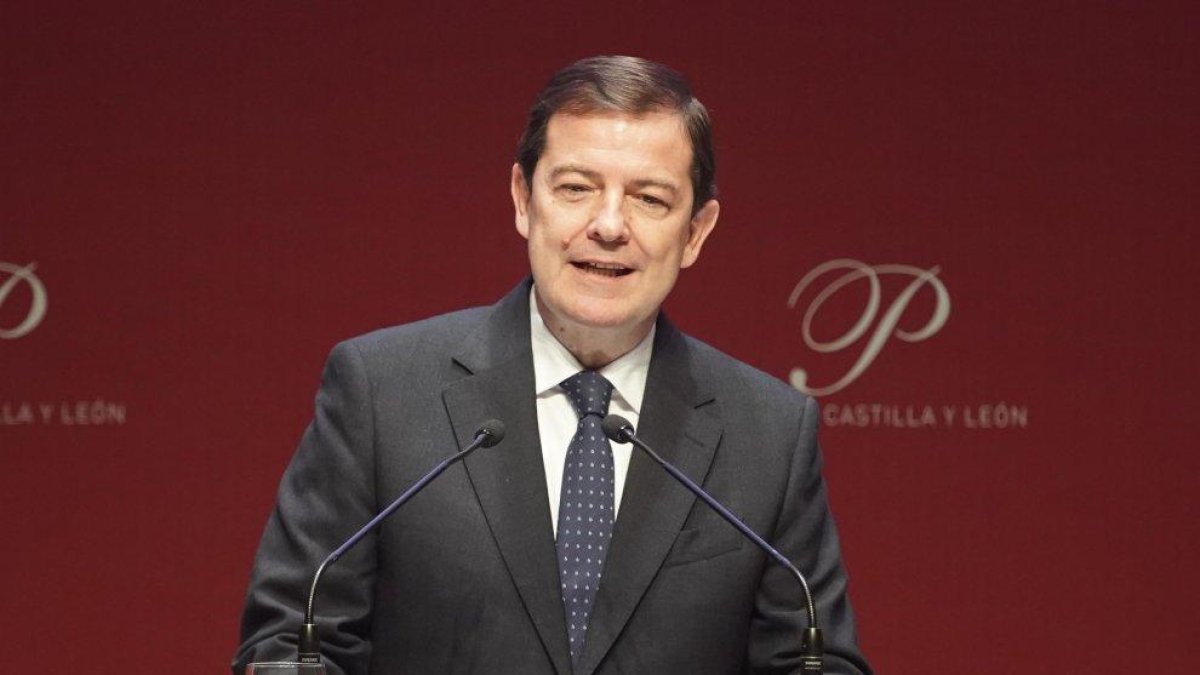 El presidente de la Junta en funciones, Alfonso Fernández Mañueco.