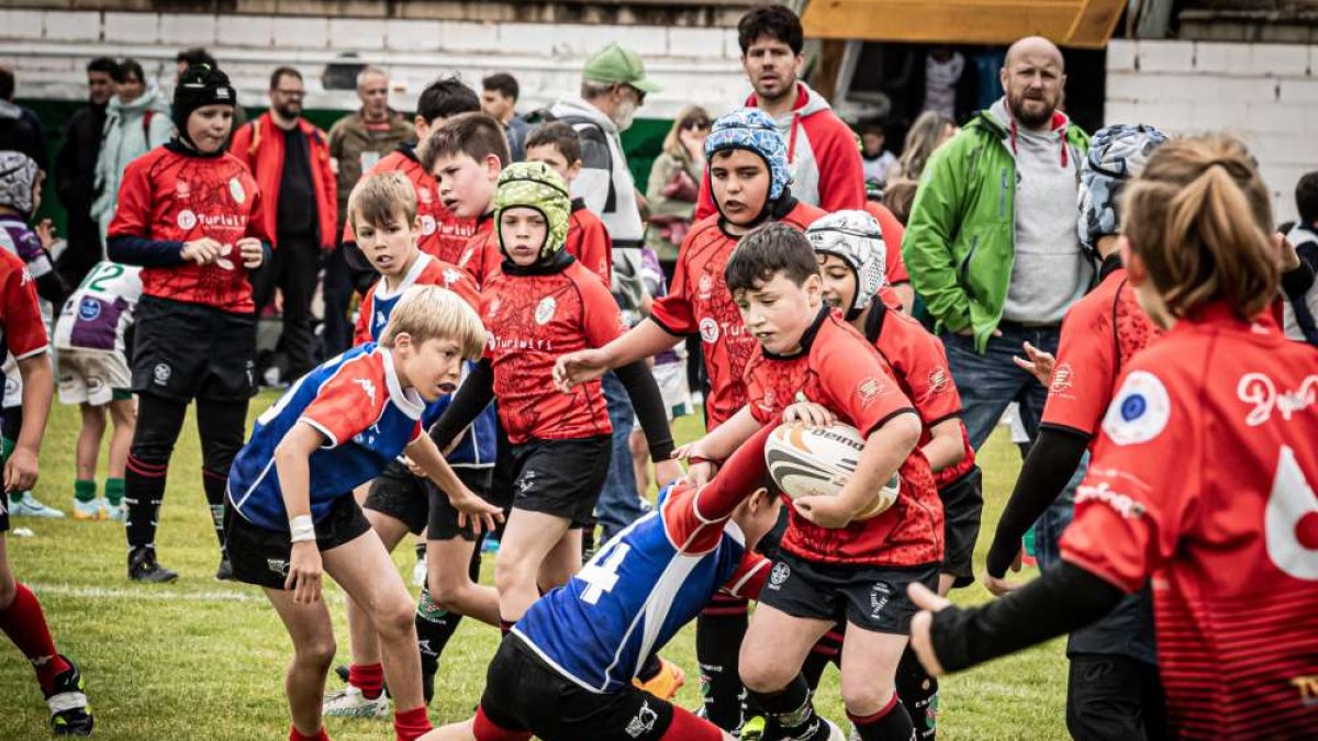 La jornada estuvo organizada por el Ingenieros de Soria Club de Rugby
