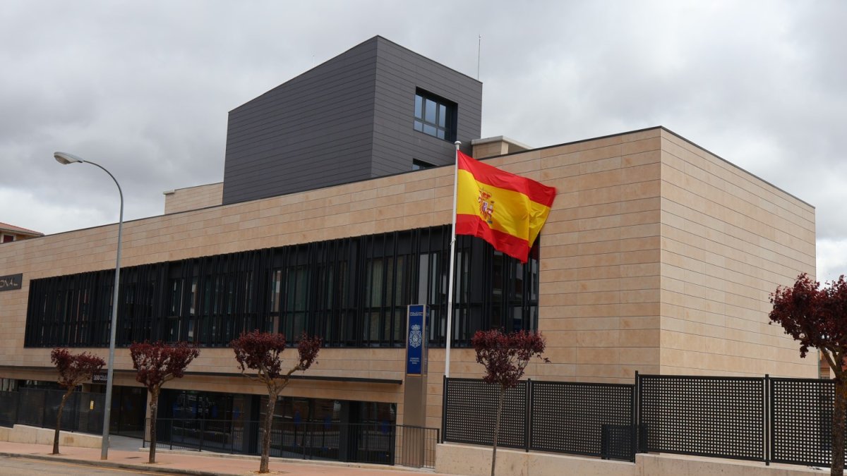 Comisaría de la Policía Nacional en Soria.