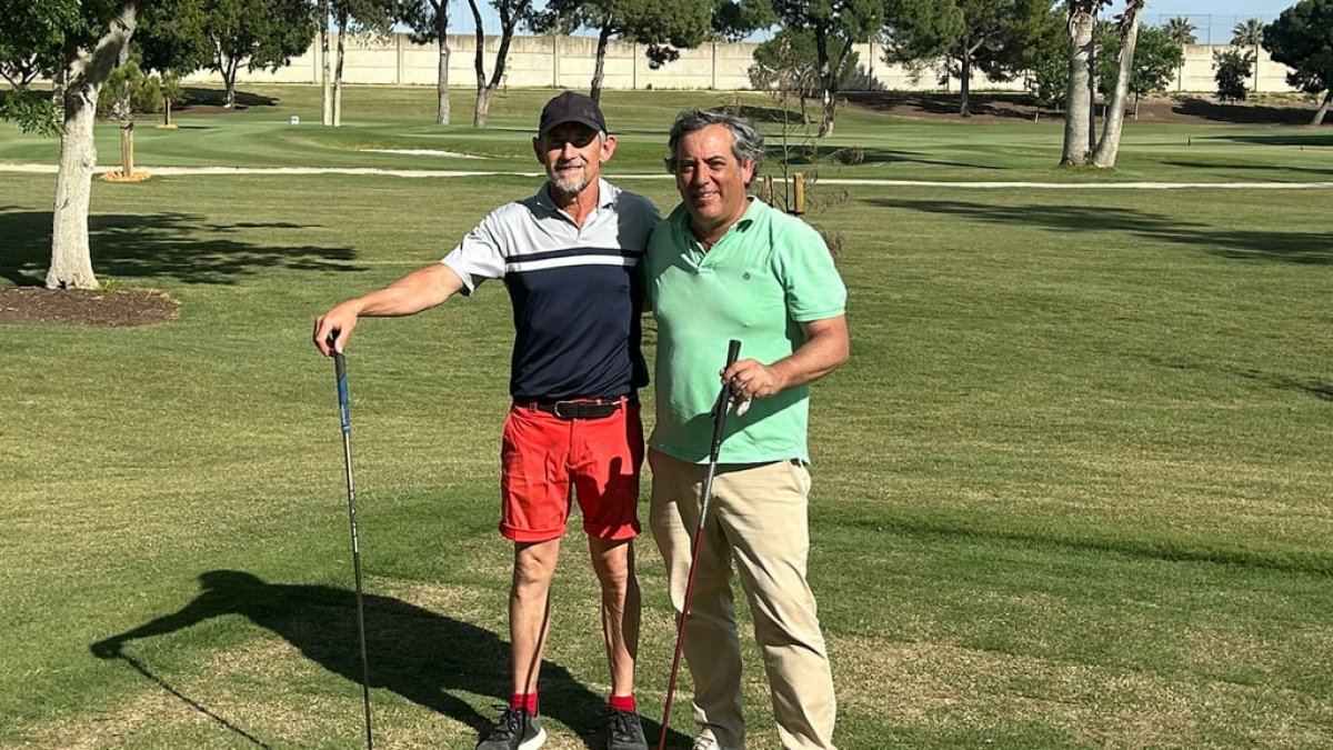 José Javier Sainz y Antonio Zarza en el Campeonato de España