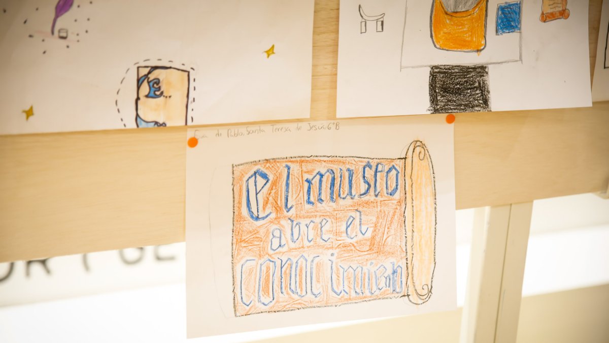 Creatividad infantil para celebrar el Día Internacional de los Museos en el Numantino.