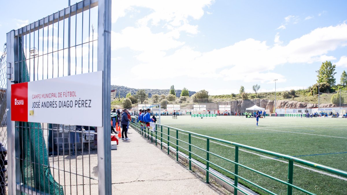 Imagen del José Andrés Diago donde habitualmente juegan sus encuentros los equipos del Calasanz.