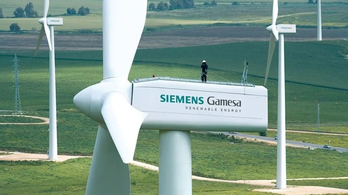 Imagen de uno de los molinos de la multinacional.