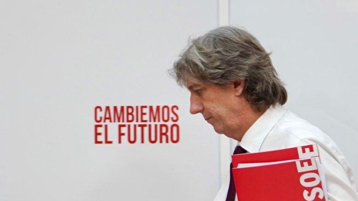 El secretario general del PSOECyL, Carlos Martínez.