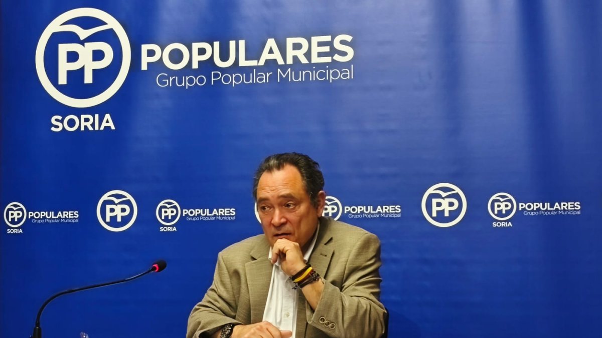 Saturnino de Gregorio, portavoz de Urbanismo del PP en el Ayuntamiento.