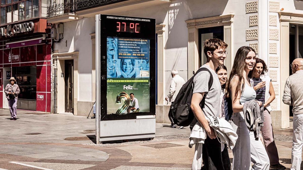 El calor se hace presente en Soria con máximas que rondan los 30 grados a pesar del 'alarmismo' de algún termómetro.