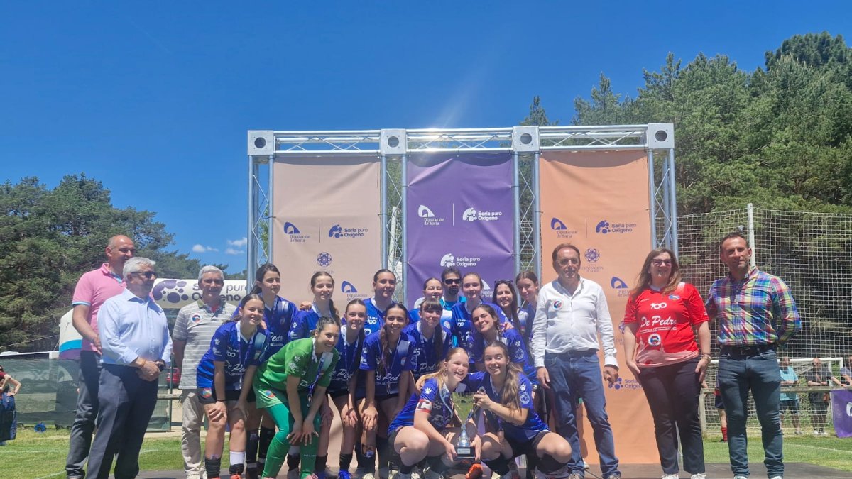 El Sporting Uxama es el nuevo campeón de la Copa Diputación femenina.