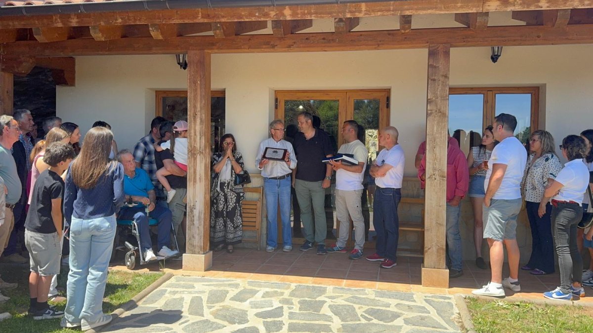 Homenaje póstumo a Rodolfo Martín de Marco.